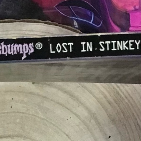 Goosebumps #24 lost in stinkeye swamp R.L Stine 1997 paperback - Picture 3 of 5